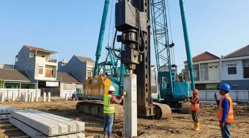 Cara Pemasangan Mini Pile