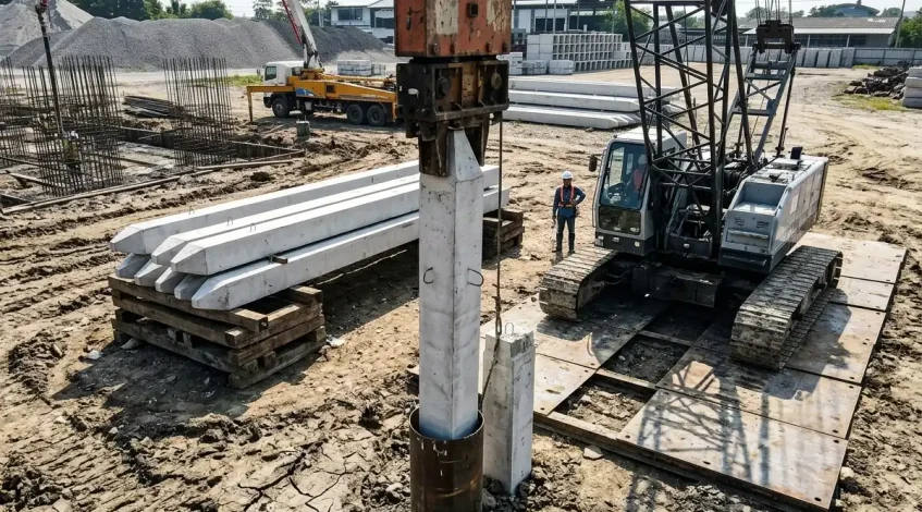 Kedalaman Pondasi Mini Pile