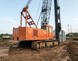 Mesin Mini Pile Bore Crane