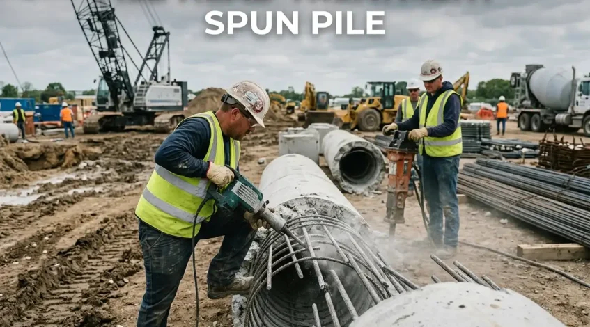 Metode Pelaksanaan Pile Head Treatment Spun Pile