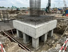 kedalaman pile cap