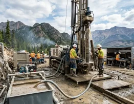 wet drilling