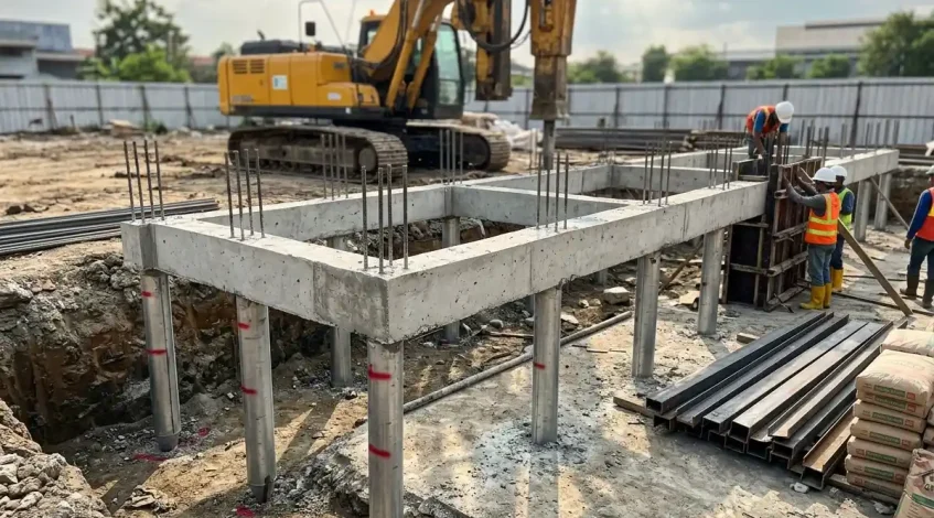 Cara Menghitung RAB Pondasi Mini Pile untuk Rumah 2 Lantai