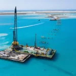 Cara Pemasangan Tiang Pancang di Laut
