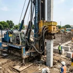 Mengenal hydraulic jack in pile, cara kerja HSPD, prinsip tekanan hidrolik, tahapan pemancangan, dan alasan metode ini minim getaran.