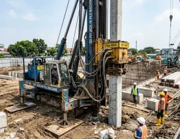 Mengenal hydraulic jack in pile, cara kerja HSPD, prinsip tekanan hidrolik, tahapan pemancangan, dan alasan metode ini minim getaran.